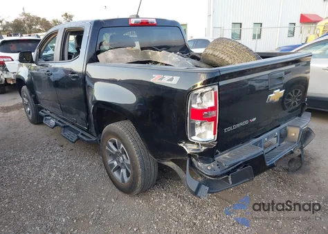 2017 Chevrolet Colorado Z71 from USA, damaged, VIN 1GCGTDEN2H1149159